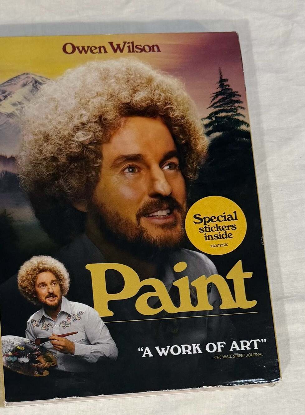 Paint (2023) DVD Starring Owen Wilson